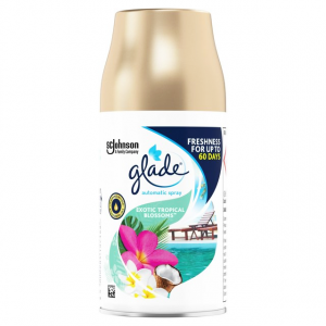 GLADE TROPICAL BLOSSOMS AUTOMATIC REFILL SPRAY LASTS UP TO 60 DAYS 269 ML